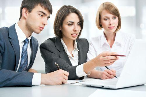 Portrait of attractive smiling business team searching for an alternative business dispute resolution. Concept for Can Alternative Dispute Resolution Be Used to Resolve Breach of Contract Cases?